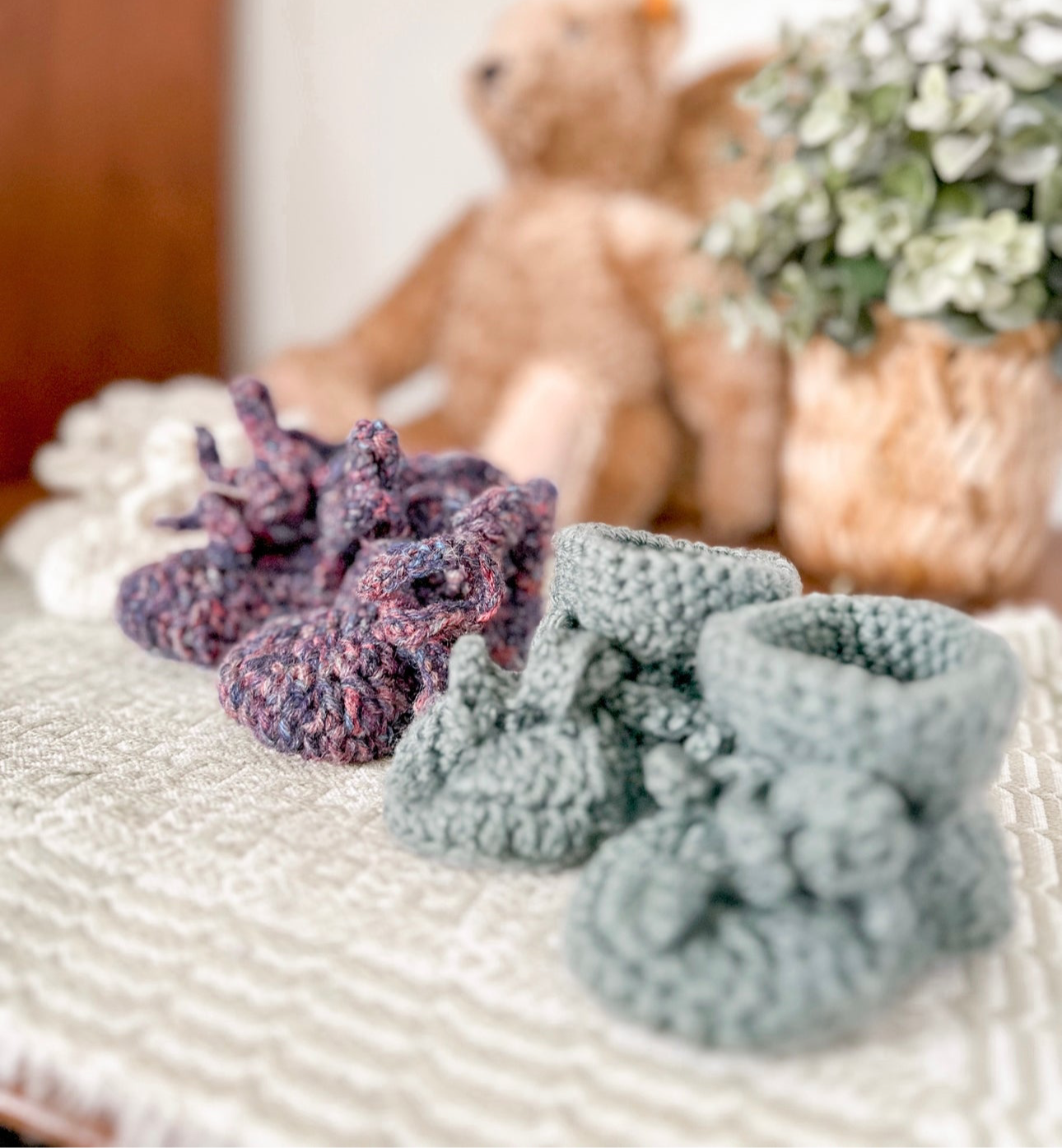 Instant Download: The Lily Bootie Crochet Pattern