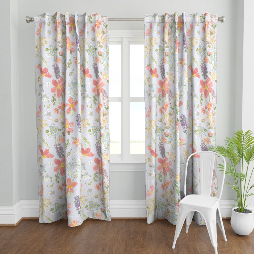 Instant Download: Coral Floral