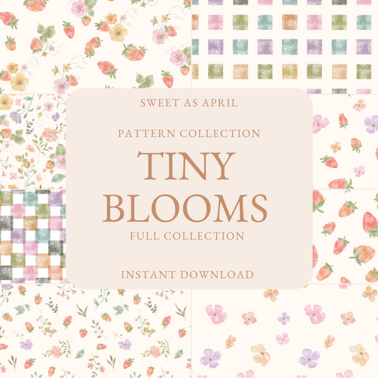Instant Download : Tiny Blooms : Full Collection