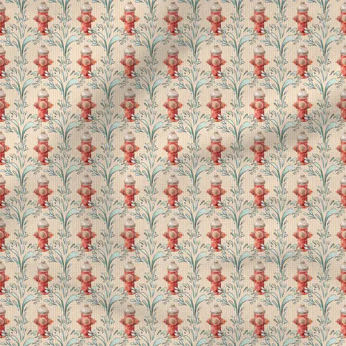 Fire Rescue - Hydro Burst - Fabric by the yard starting at