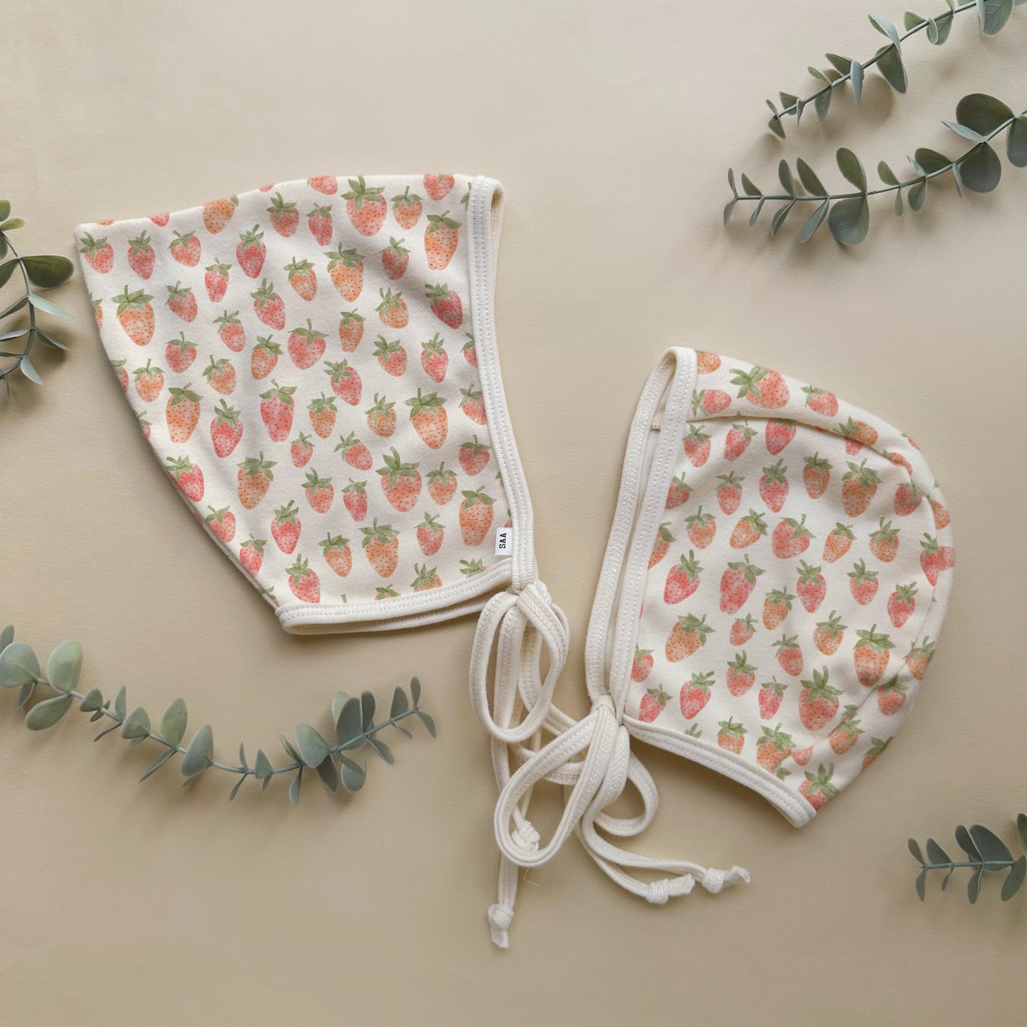 Tiny Blooms - Strawberries- Choose your size & style