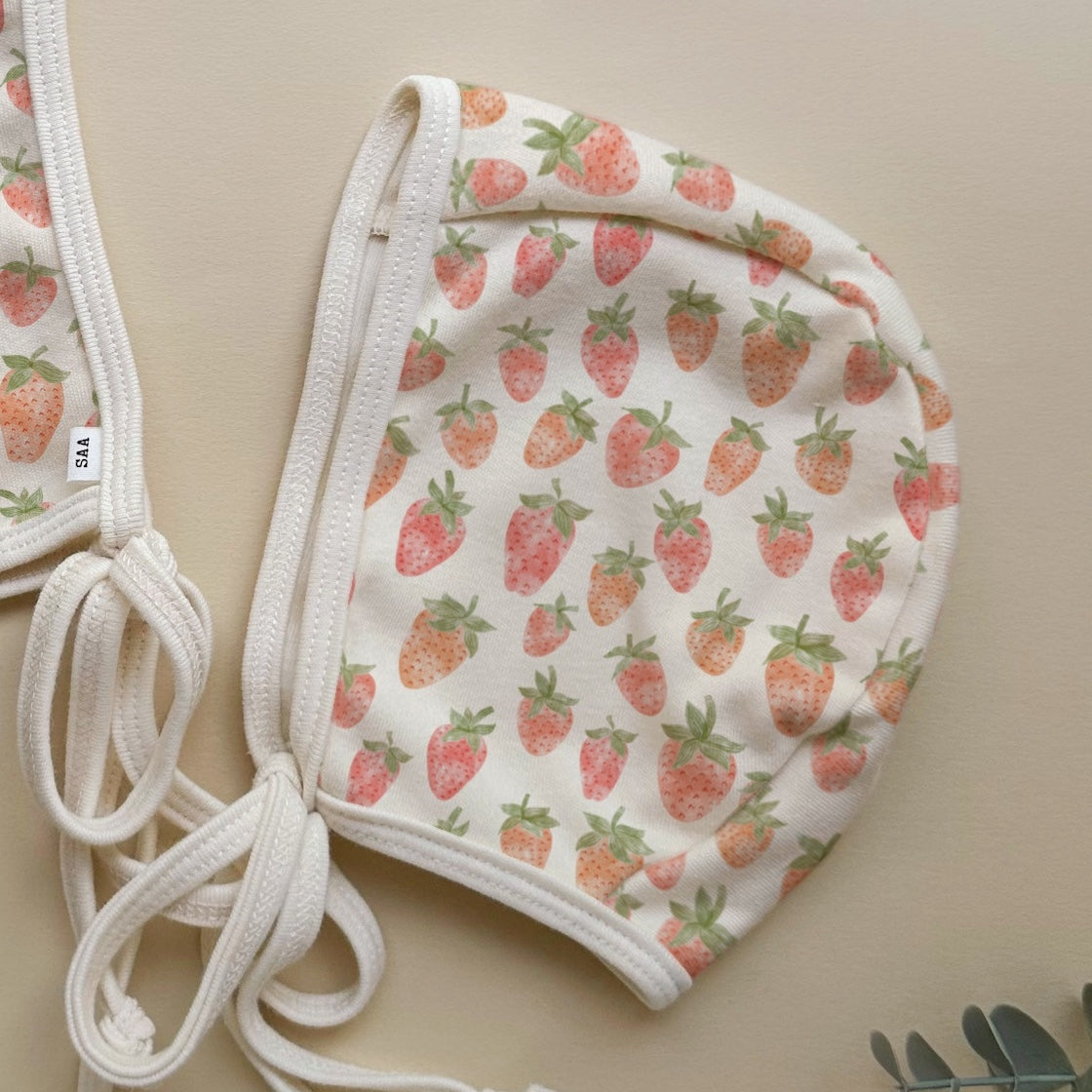 Tiny Blooms - Strawberries- Choose your size & style