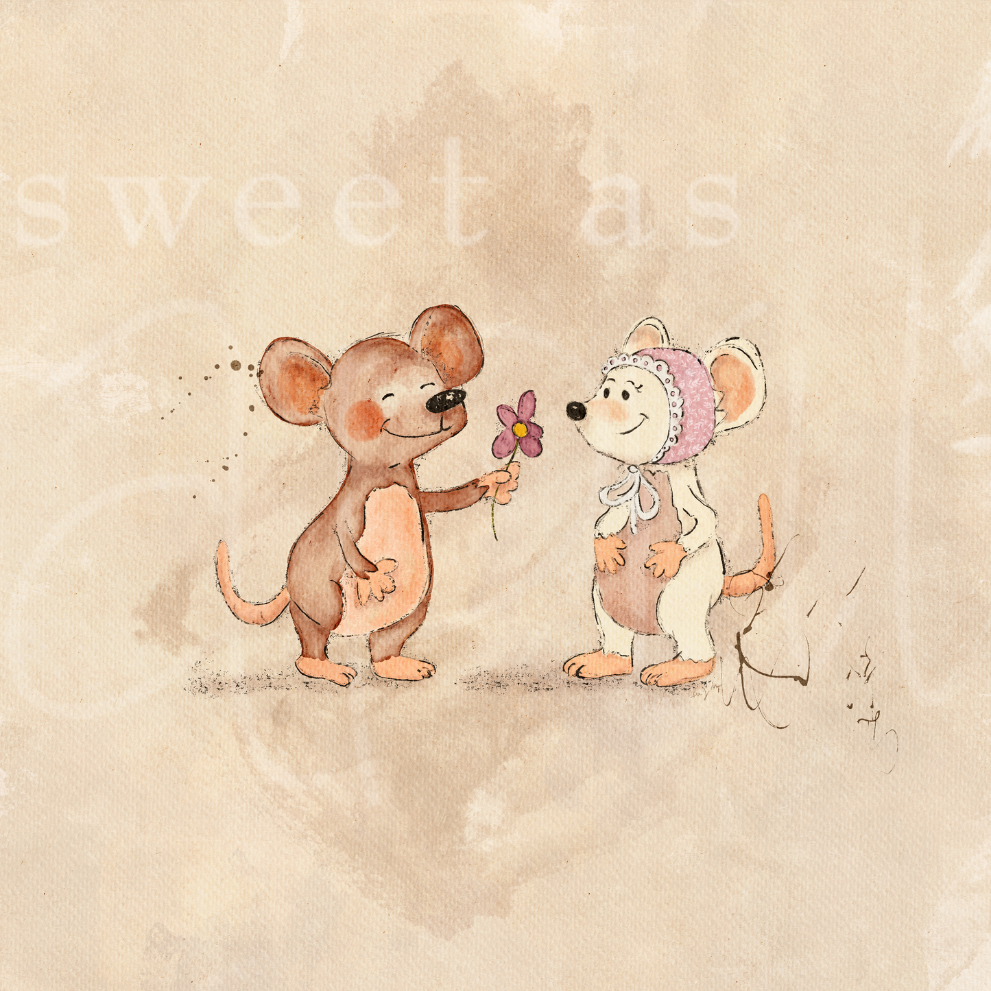 Love Story : Digital Download Art Print