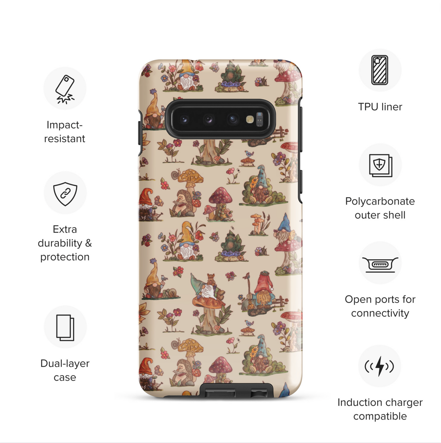 Gnome Garden : Tough case for Samsung®
