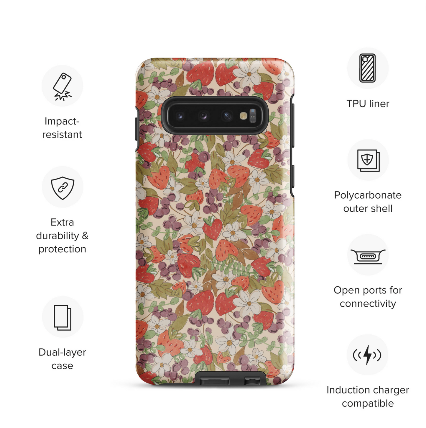 Nori : Cream : Tough case for Samsung®