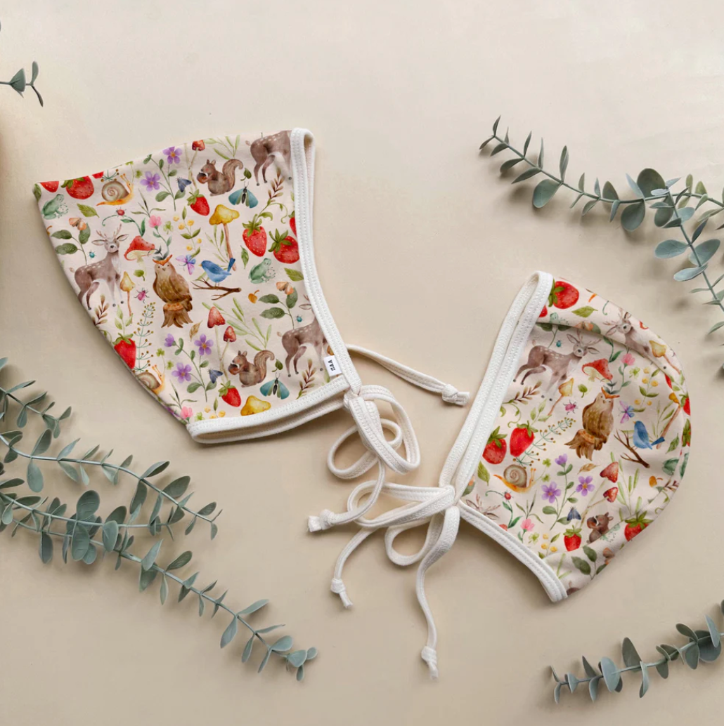 Woodland Forest (Cream) - Fabric by the yard starting at