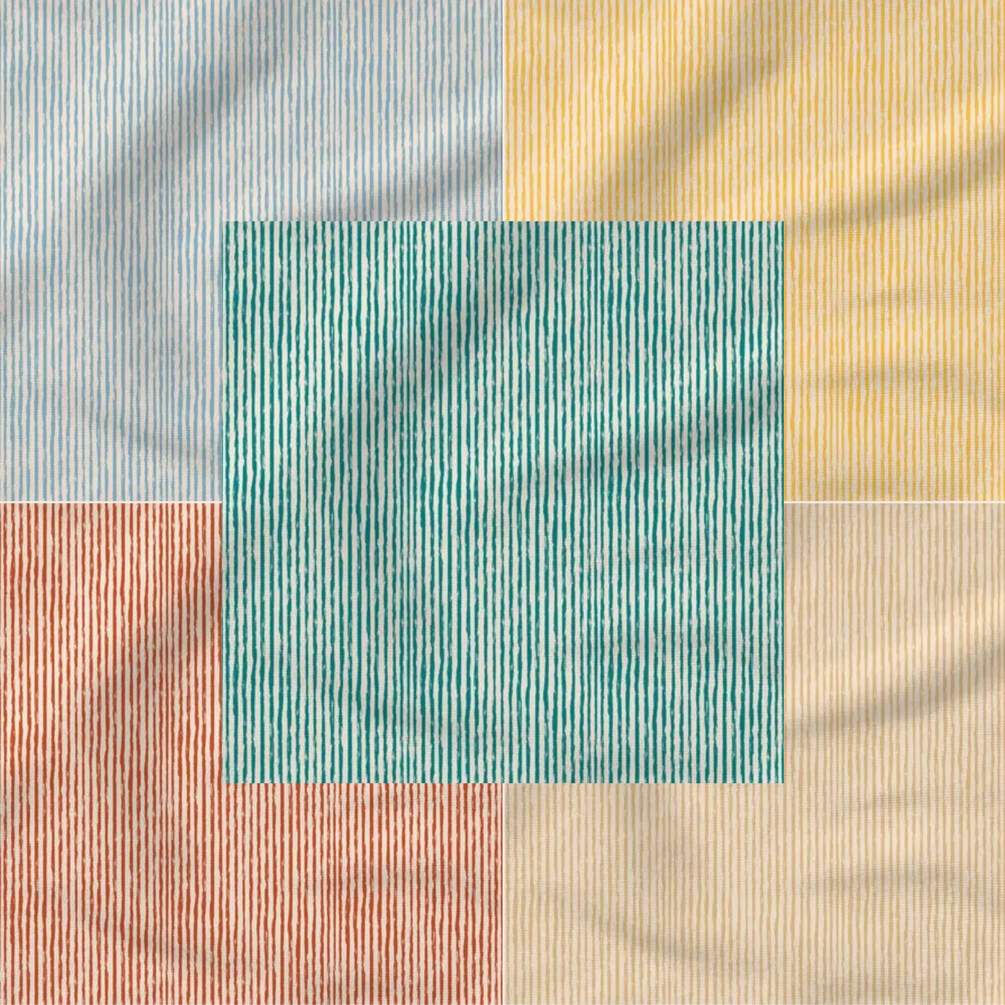 Fire Rescue - Stripes - Fabric by the yard starting at