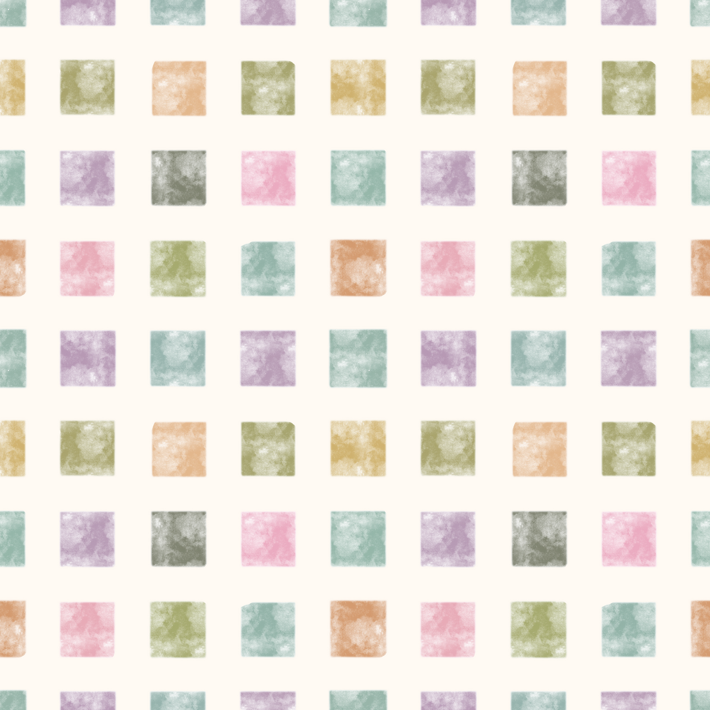 Tiny Blooms : Petal Grid - Fabric by the yard starting at