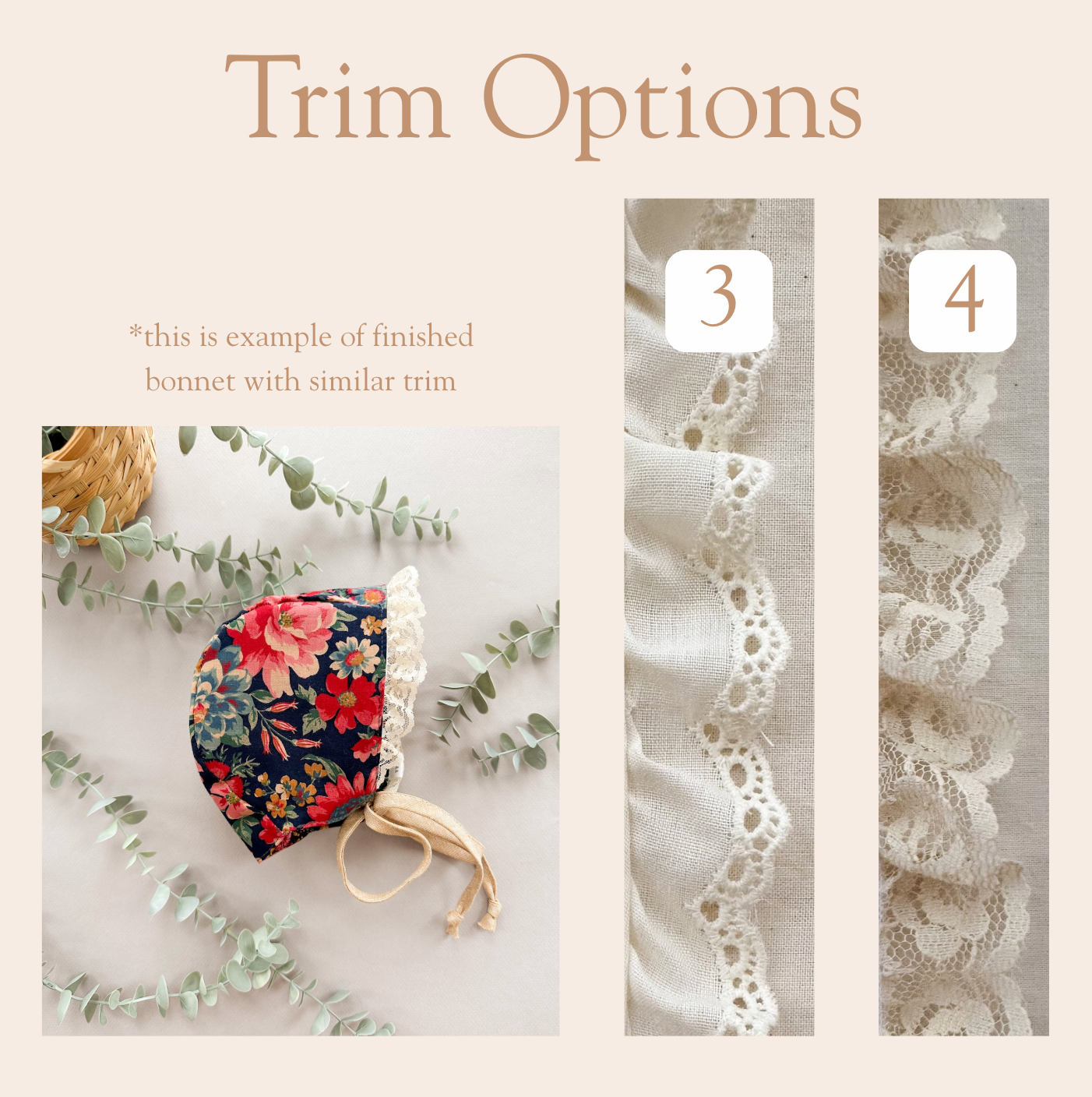 Bramble - Choose your size & trim