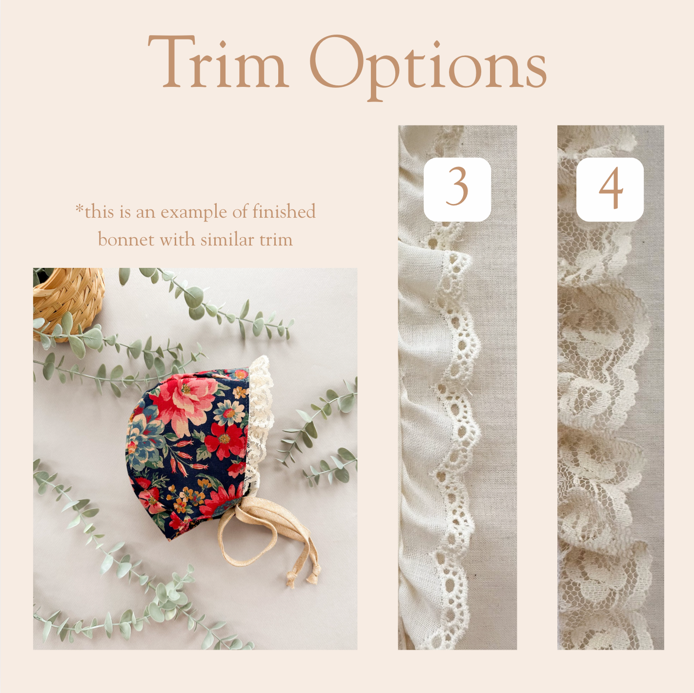 Elsa - Choose your size & trim