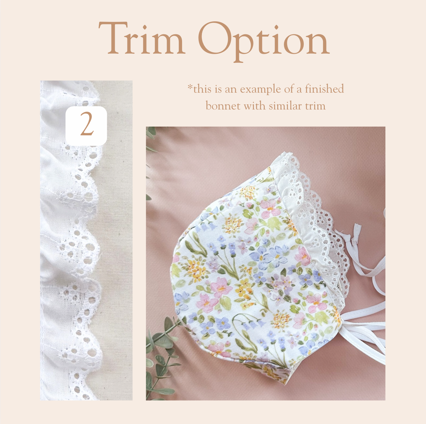 Mushie - Choose your size & trim