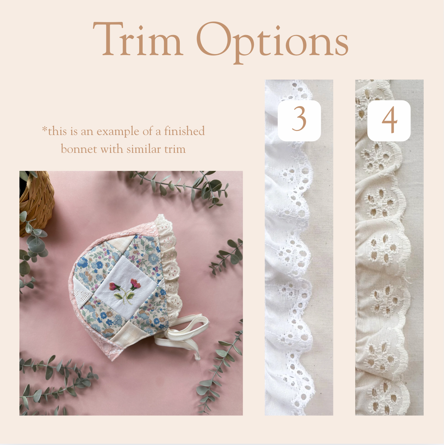 Lily - Choose your size & trim