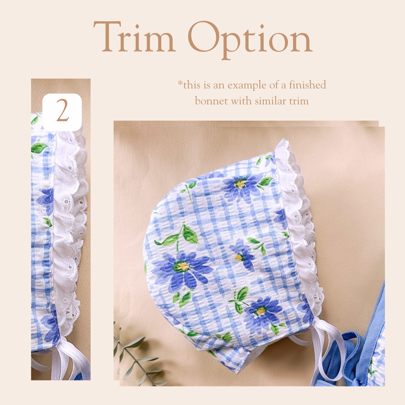 Dolly - Choose your size & trim