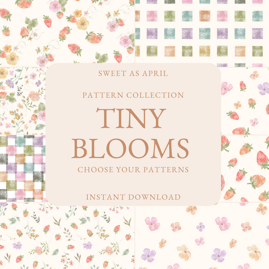 Tiny Blooms Pattern Collection : Patterns starting at