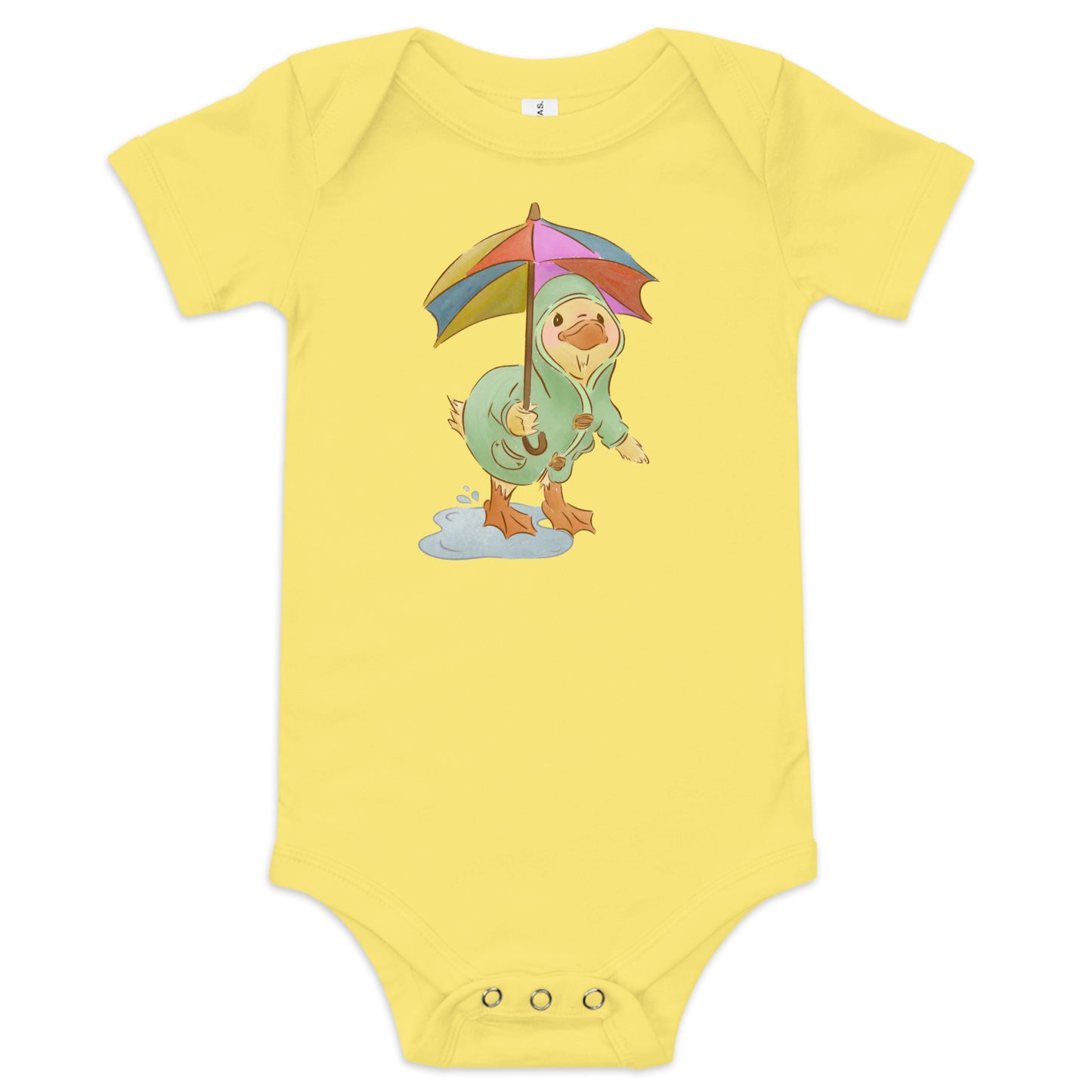 Mr. Puddle Duck : Rainbow : Bodysuit