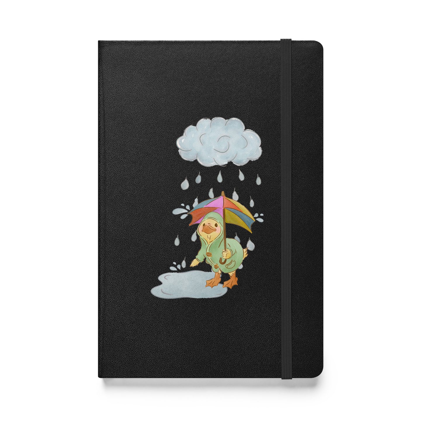 Mr. Puddle Duck : Hardcover Lined Notebook