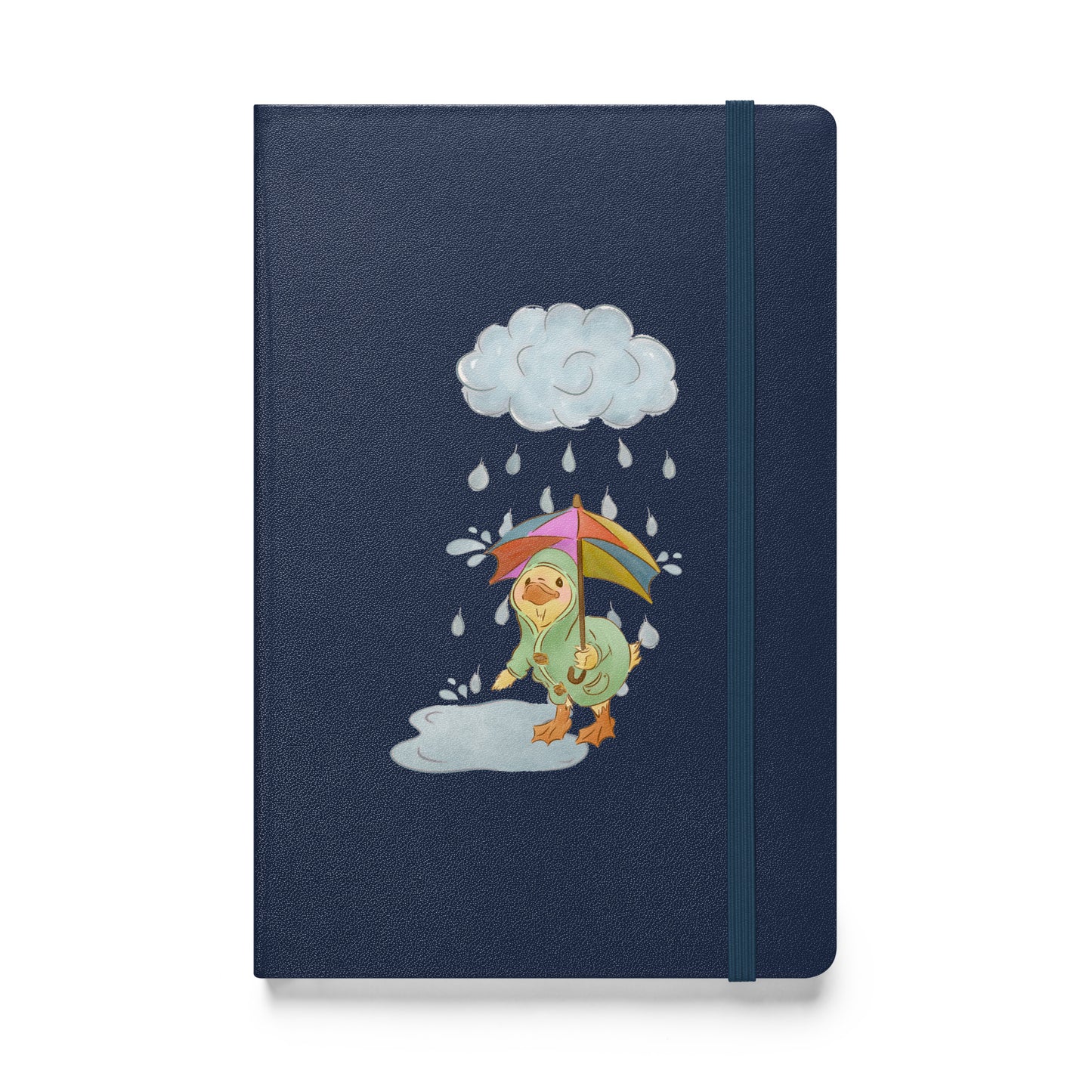 Mr. Puddle Duck : Hardcover Lined Notebook