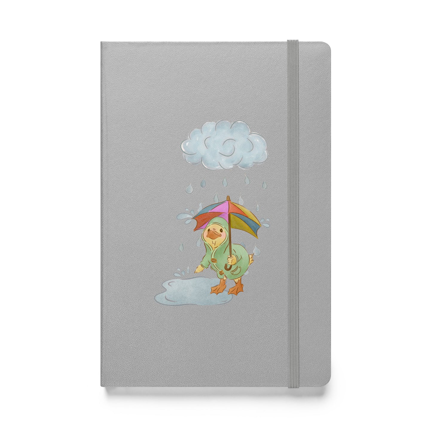 Mr. Puddle Duck : Hardcover Lined Notebook