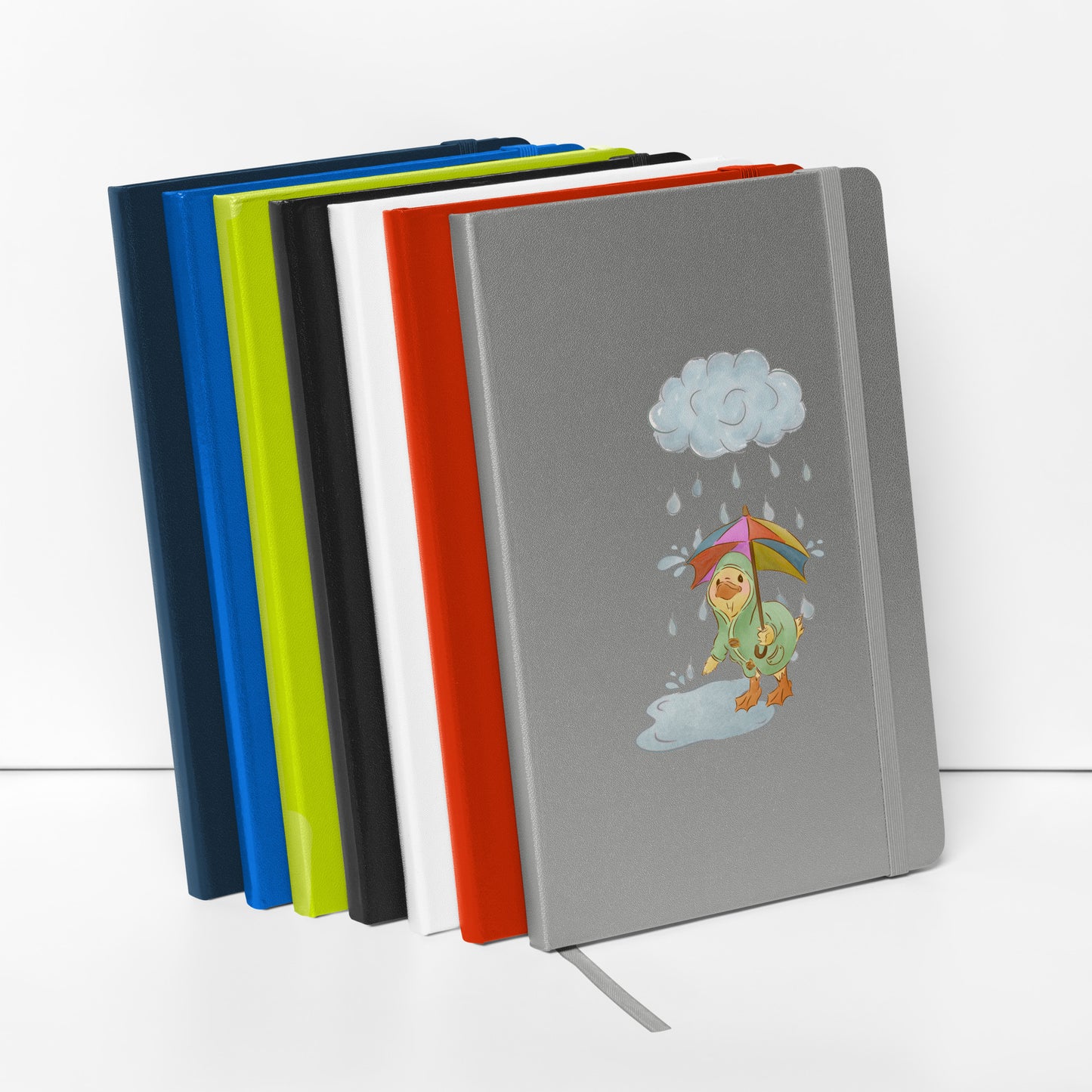 Mr. Puddle Duck : Hardcover Lined Notebook