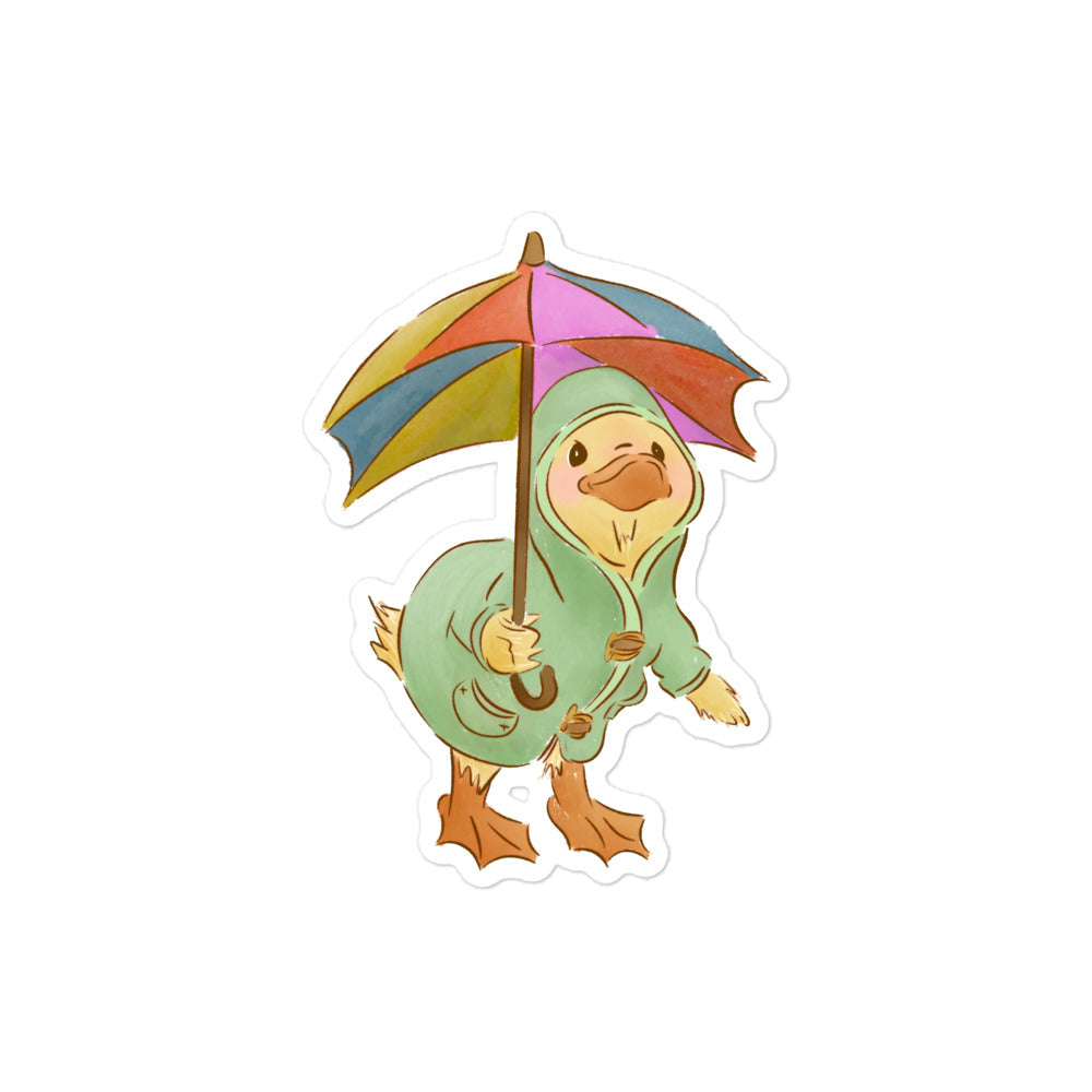 Mr. Puddle Duck : Sticker