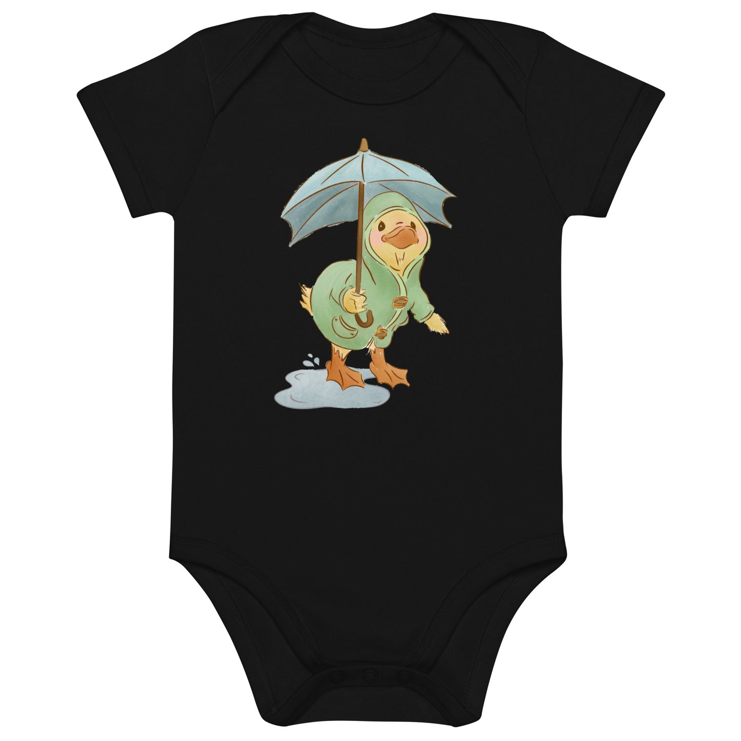 Mr. Puddle Duck : Organic Bodysuit