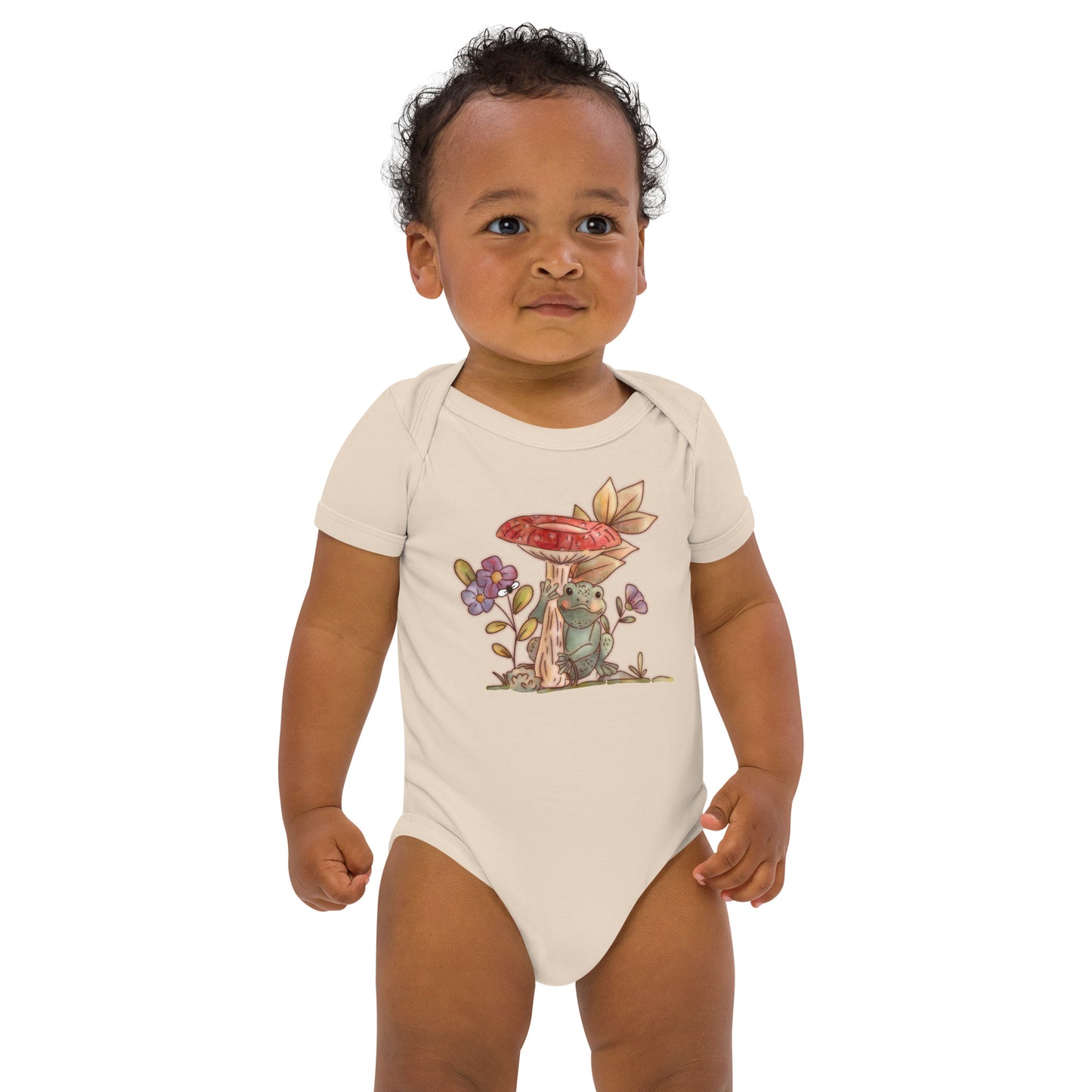 Gnome Garden : Organic Bodysuit