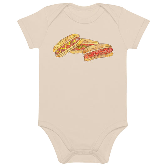 Hotdogs : Organic Bodysuit