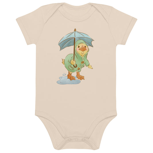 Mr. Puddle Duck : Organic Bodysuit