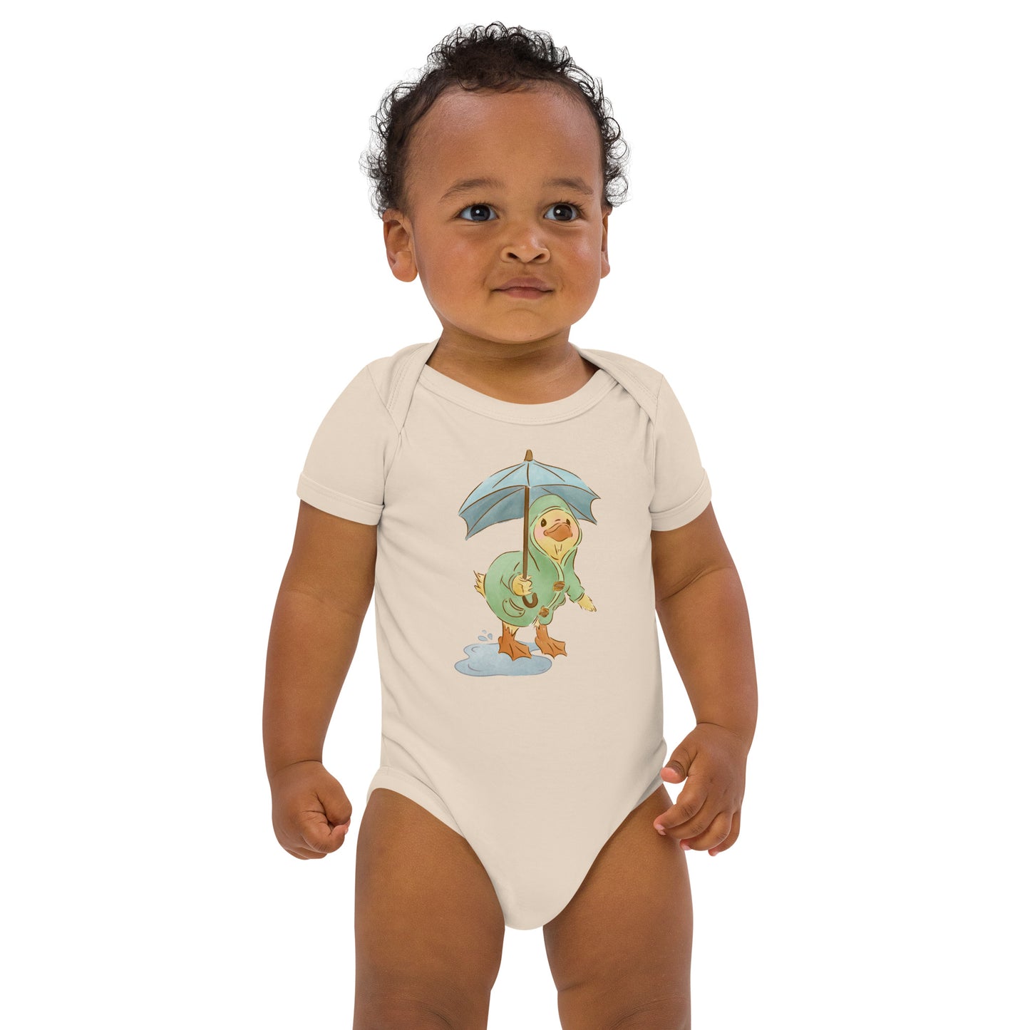 Mr. Puddle Duck : Organic Bodysuit