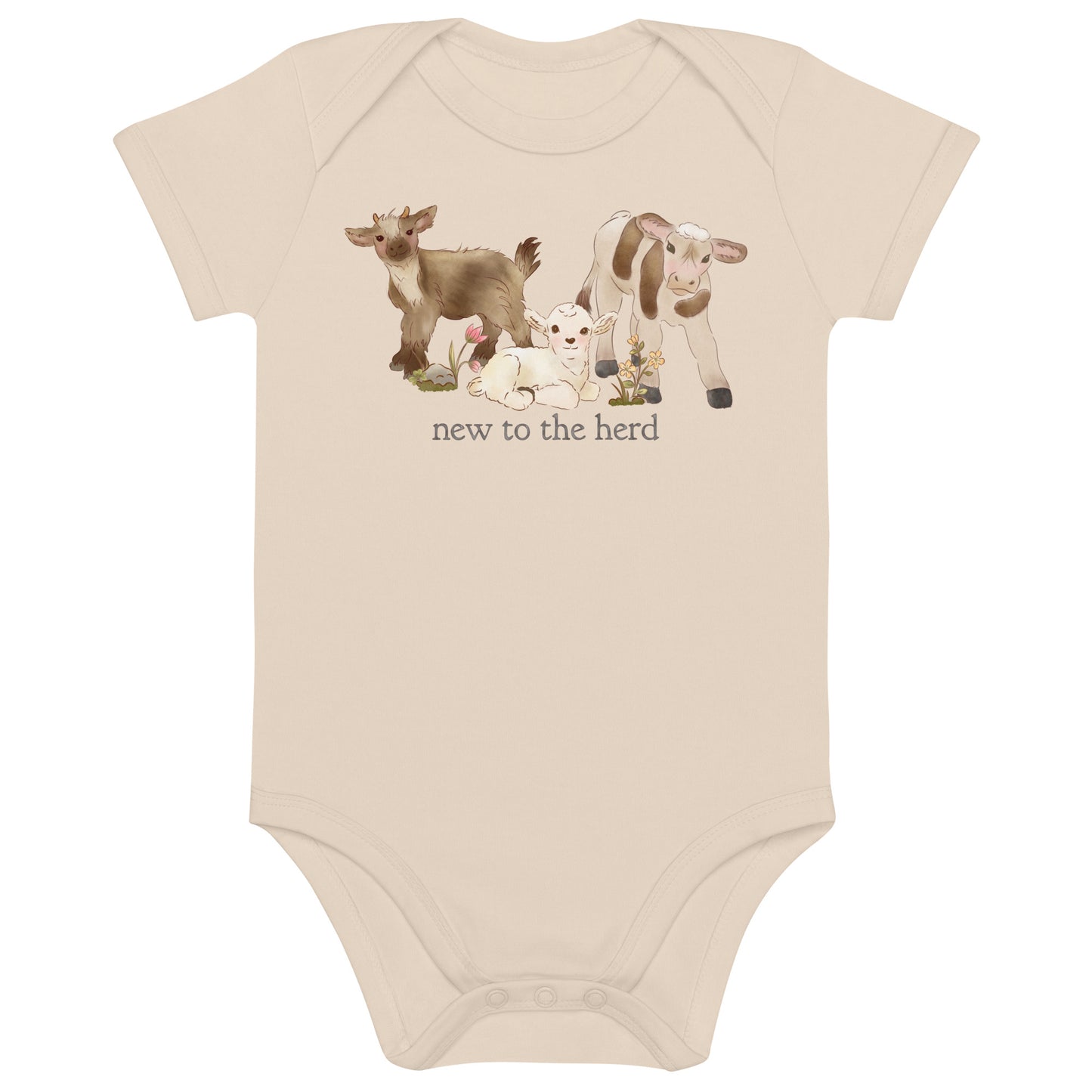 New to the Herd : Organic Bodysuit