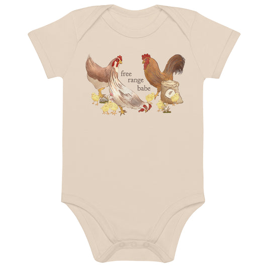 Free Range Babe : Organic Bodysuit
