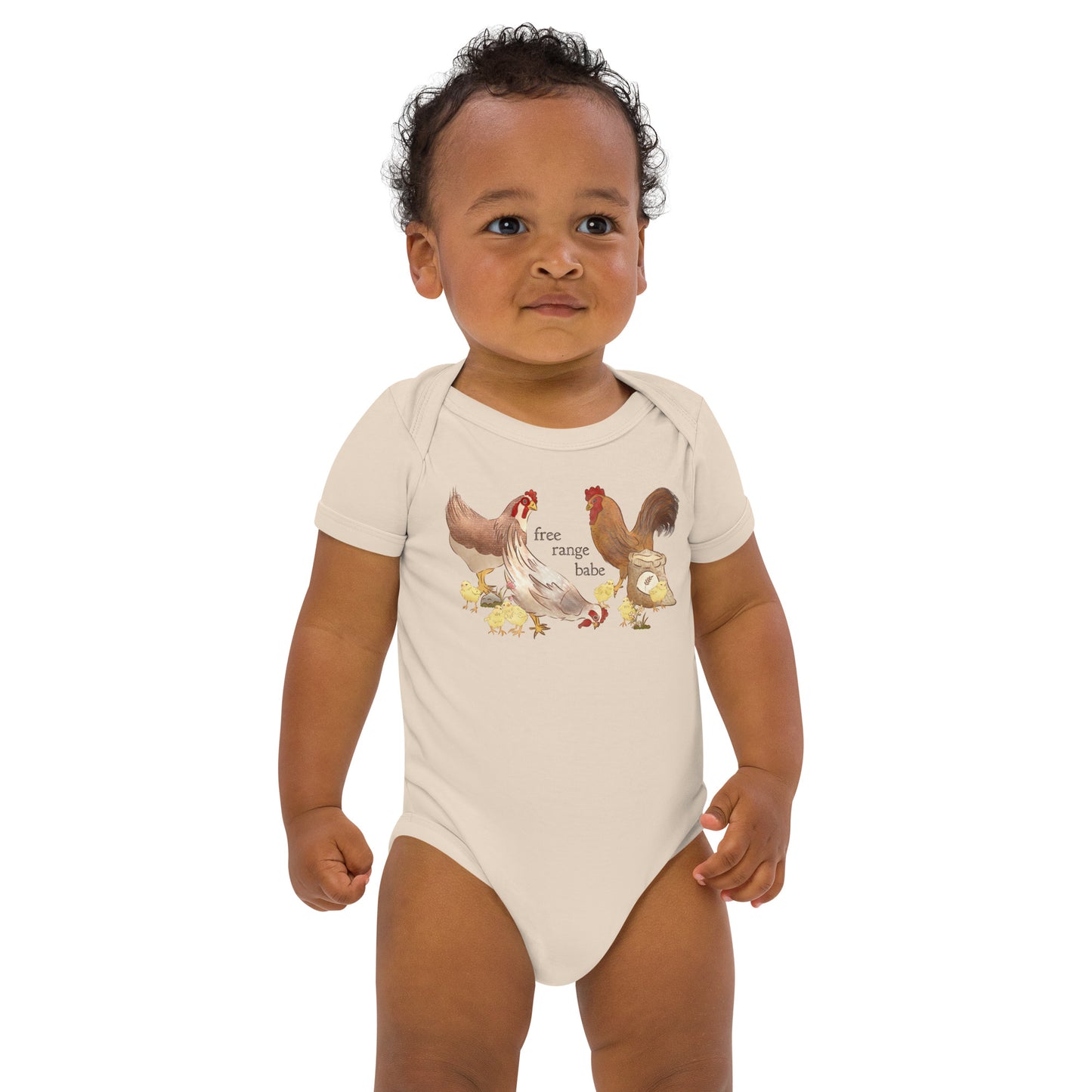 Free Range Babe : Organic Bodysuit