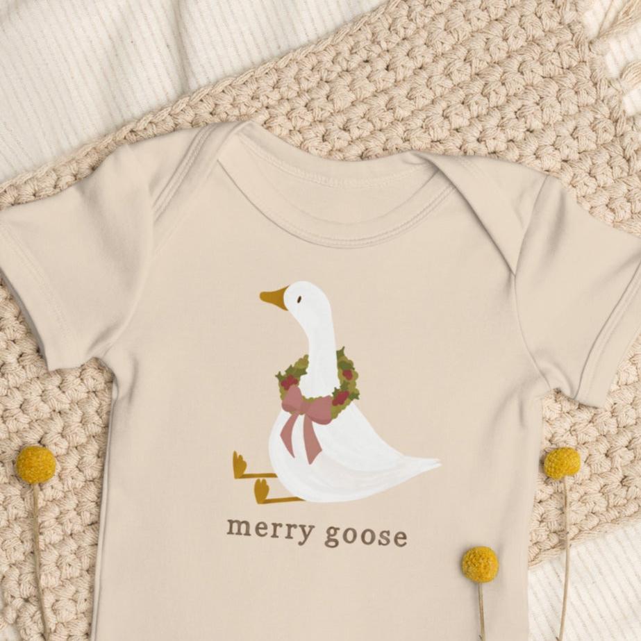Merry Goose : Organic Bodysuit