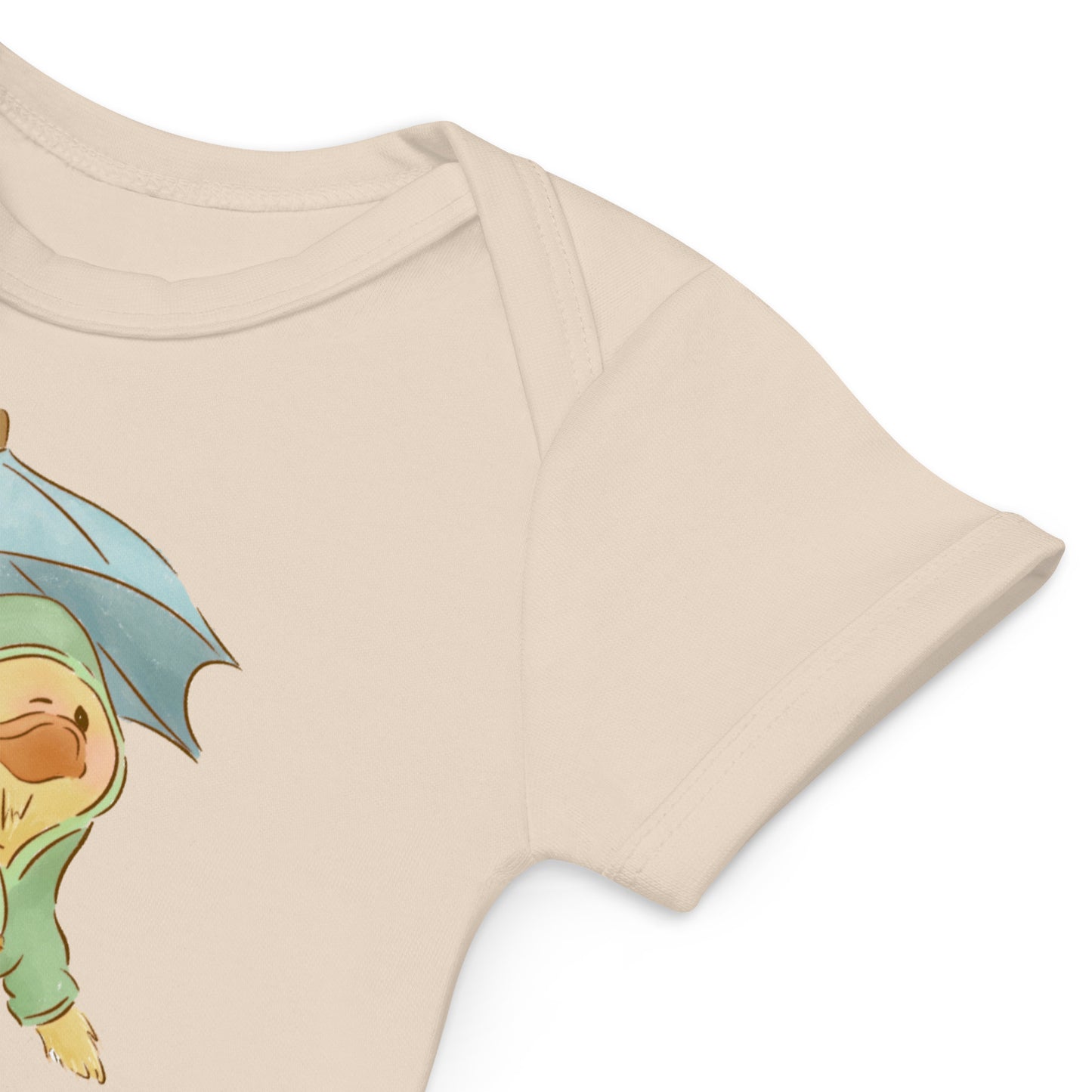 Mr. Puddle Duck : Organic Bodysuit