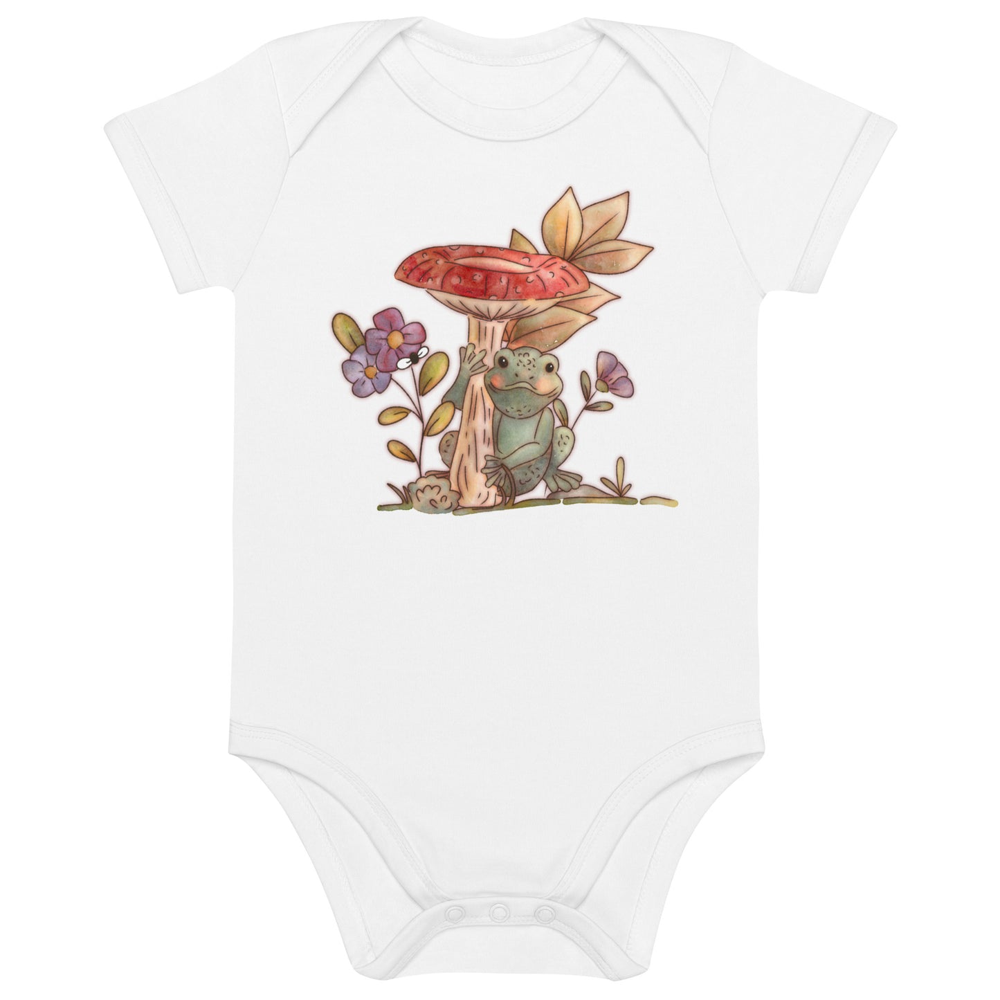 Gnome Garden : Organic Bodysuit