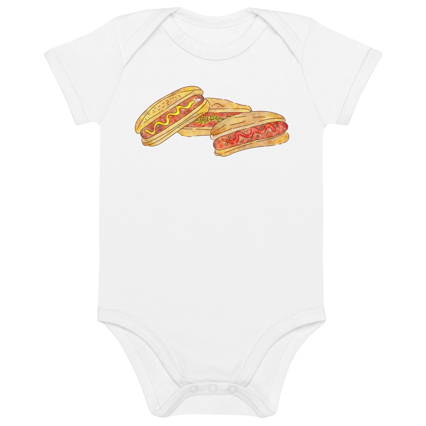 Hotdogs : Organic Bodysuit