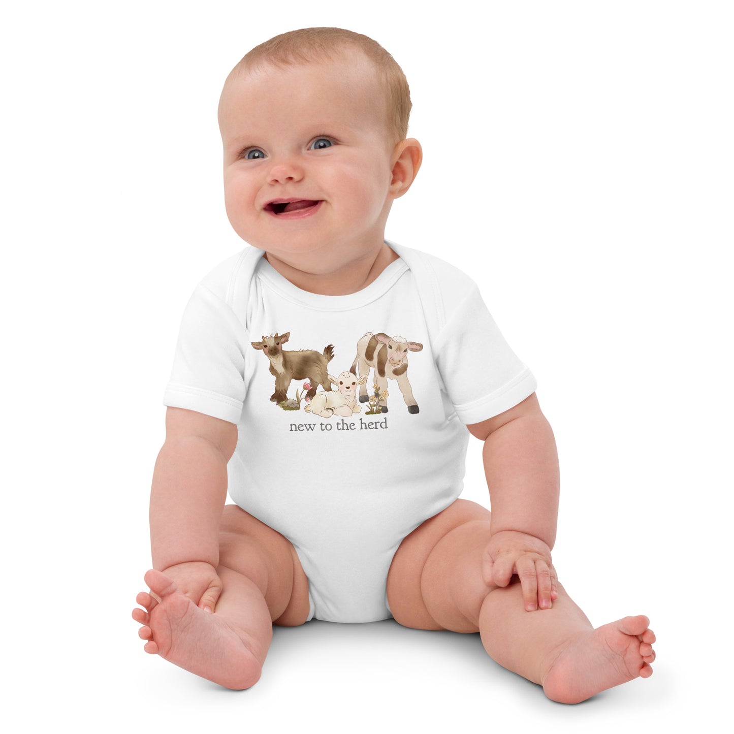 New to the Herd : Organic Bodysuit