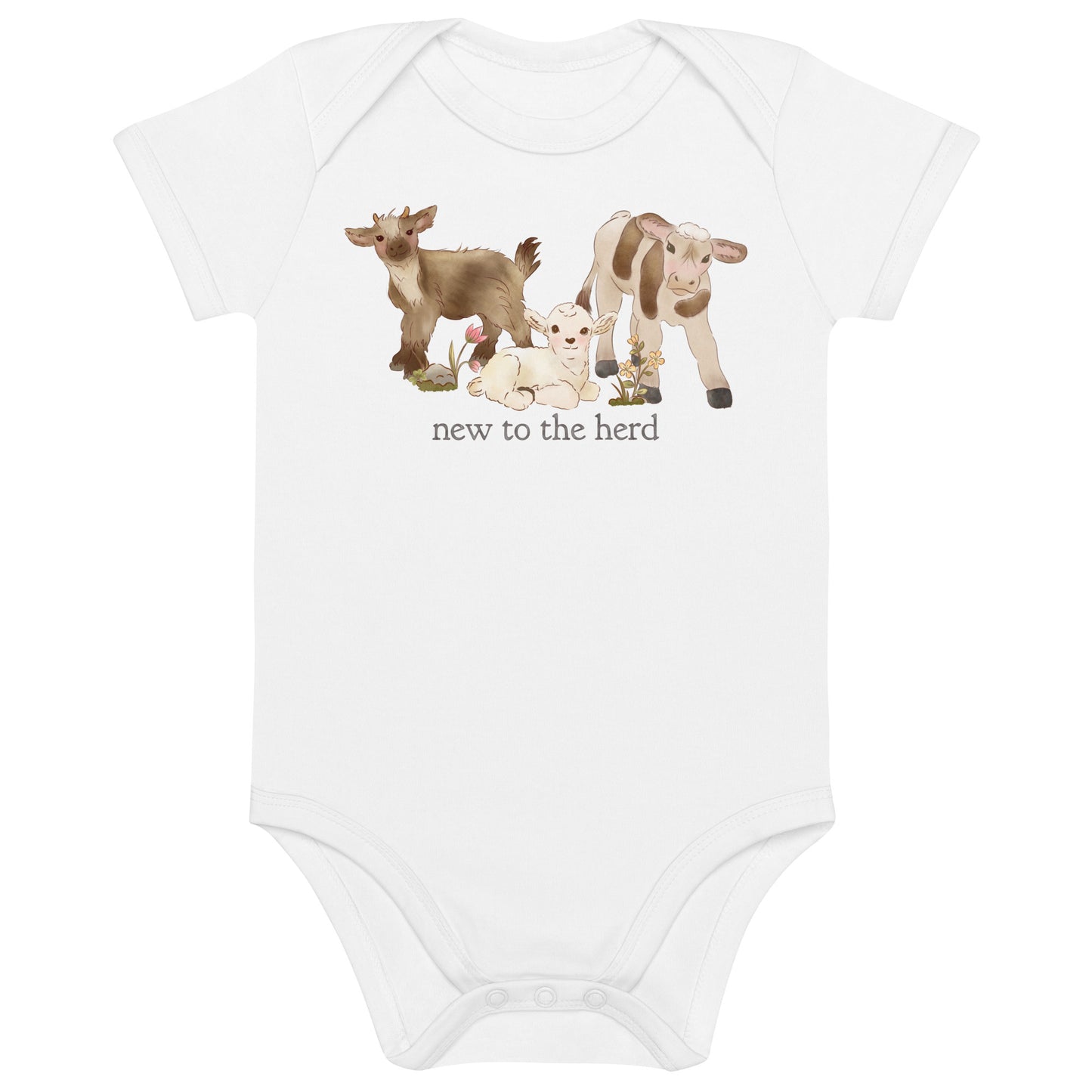 New to the Herd : Organic Bodysuit