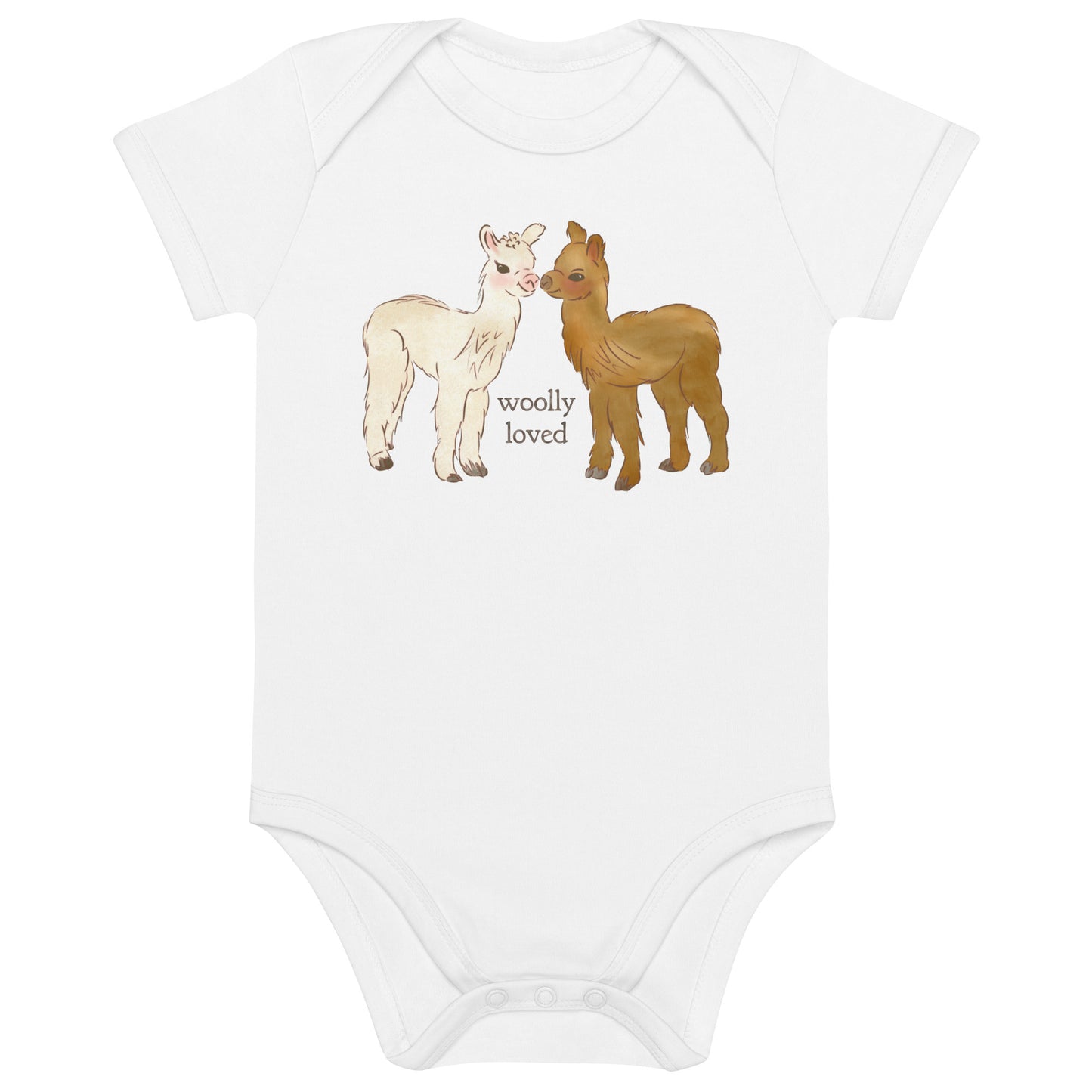 Woolly Loved : Organic Bodysuit