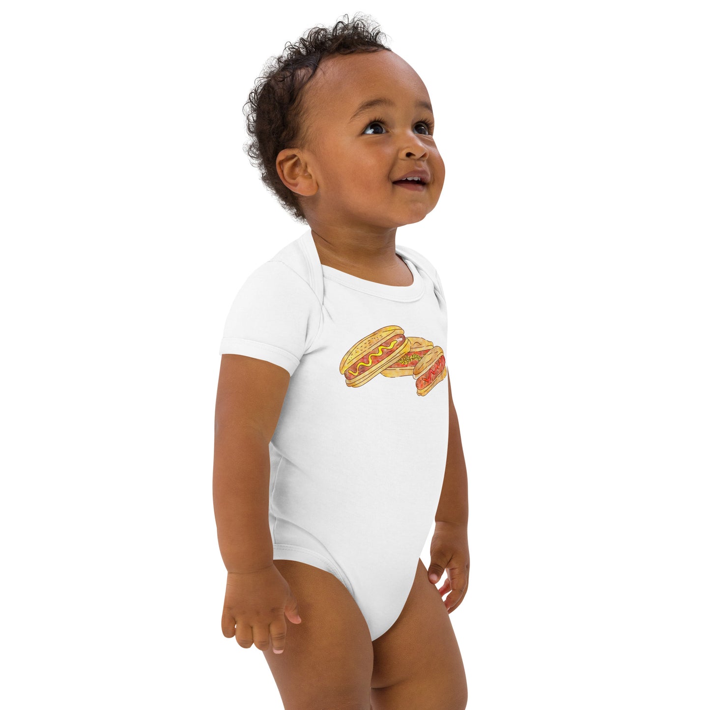 Hotdogs : Organic Bodysuit