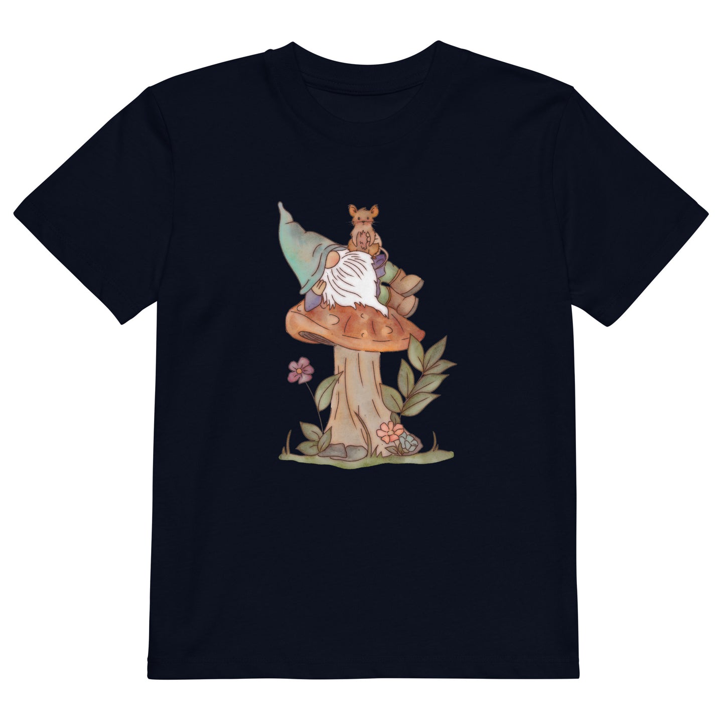 Mushroom Mouse Gnome : Organic Kids Tee