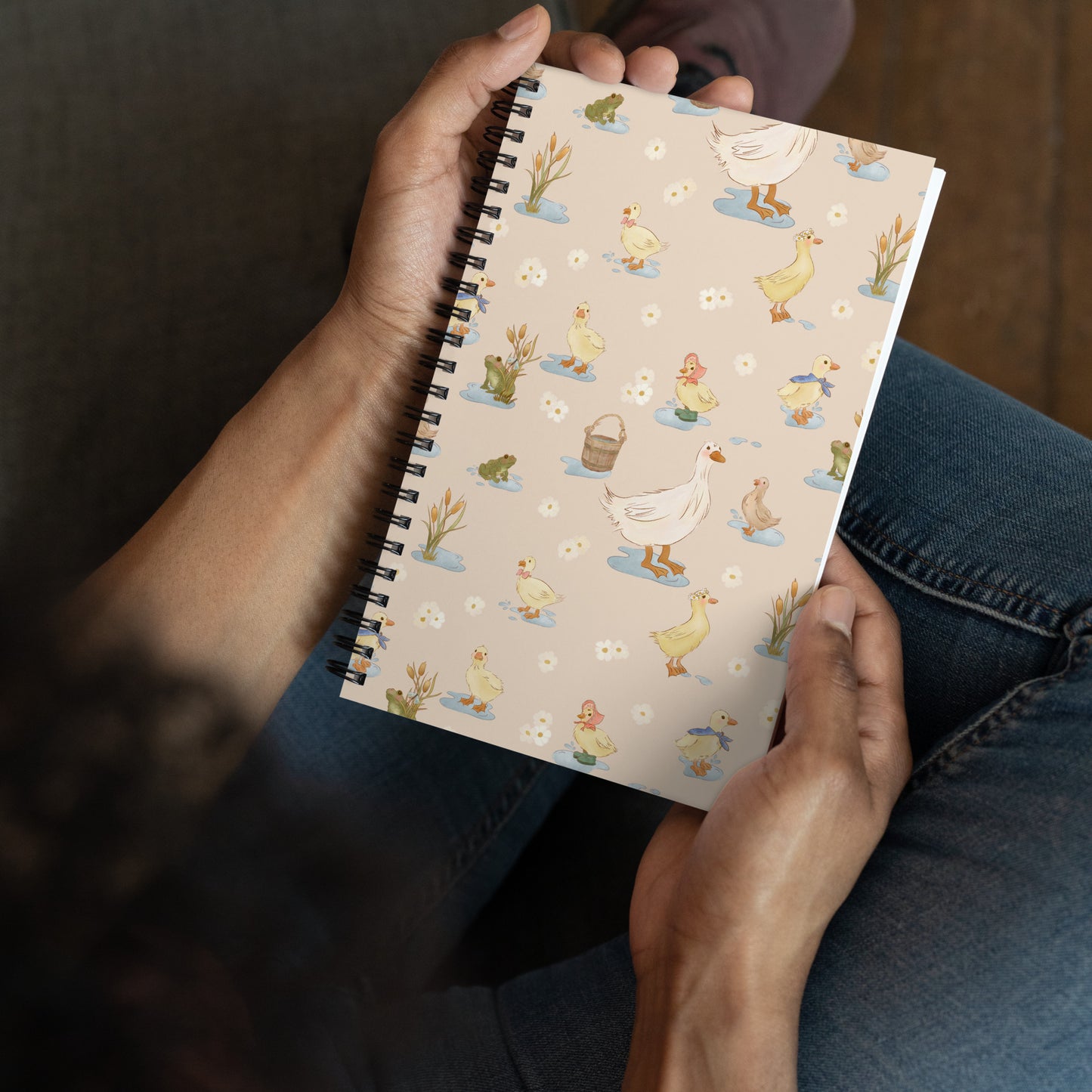 Puddle Ducks : Spiral Notebook