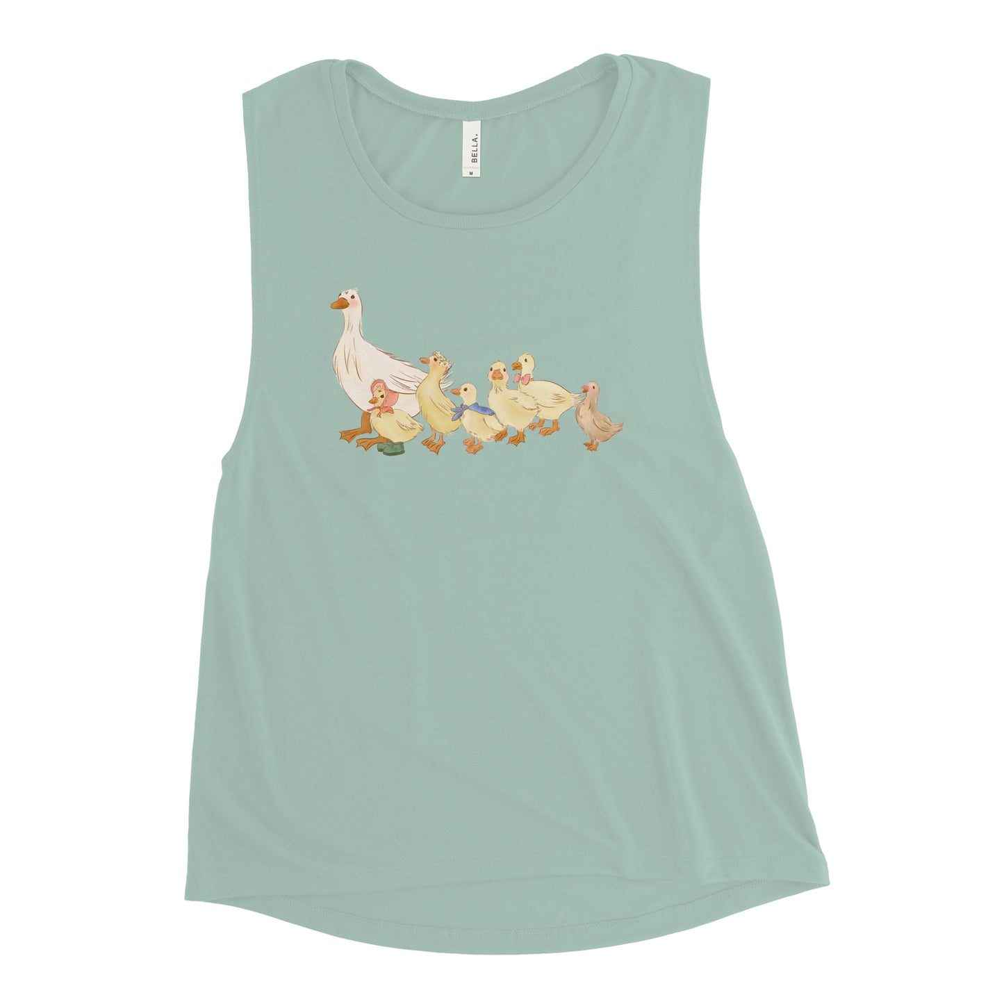 Ducks in a Row : Flowy Tank