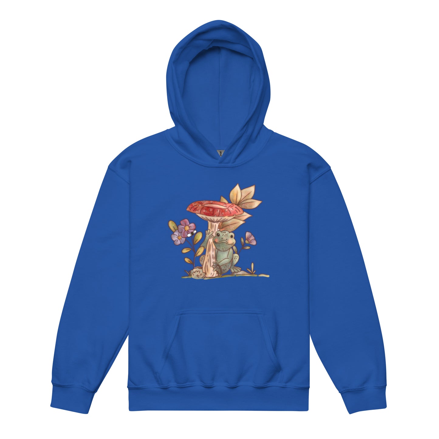 Mushroom Frog : Kids Hoodie