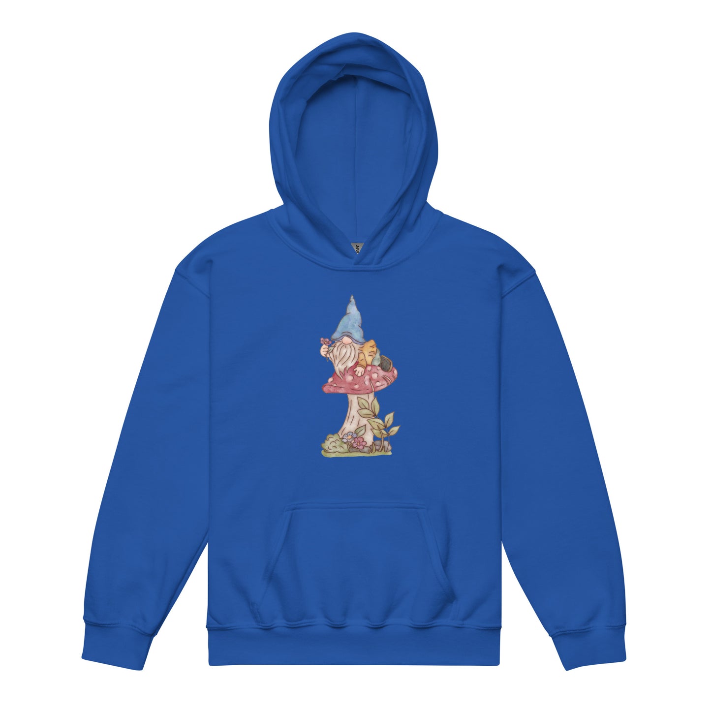 Mushroom Flower Gnome : Kids Hoodie