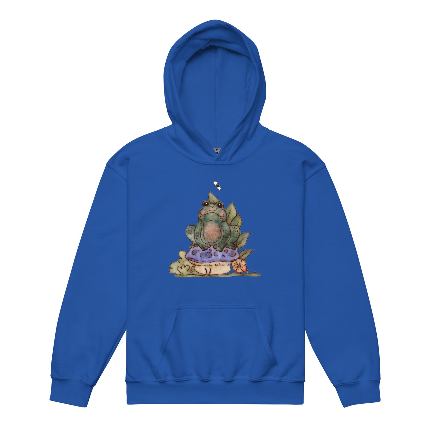 Mushroom Frog : Kids Hoodie