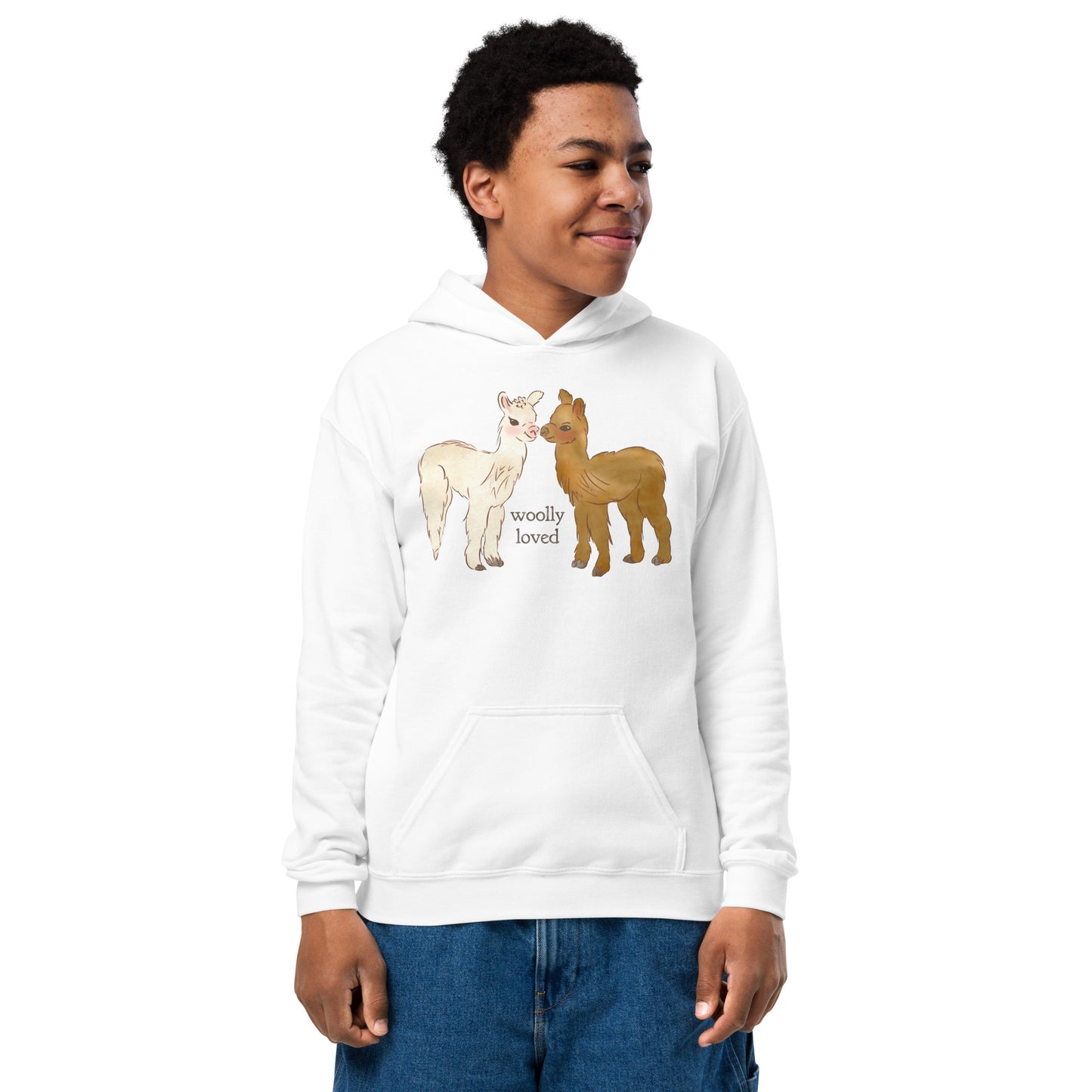 Woolly Loved : Kids Cozy Hoodie