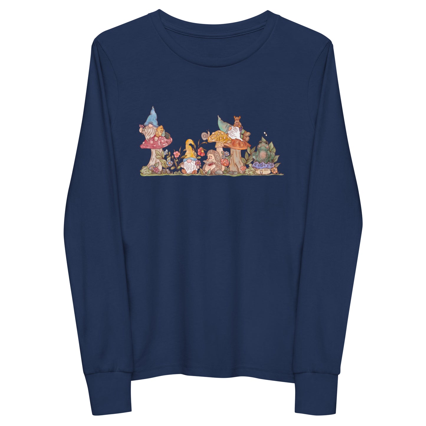 Gnome Garden : Kids Long Sleeve Tee
