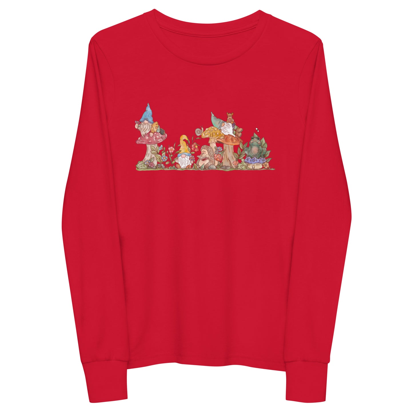 Gnome Garden : Kids Long Sleeve Tee