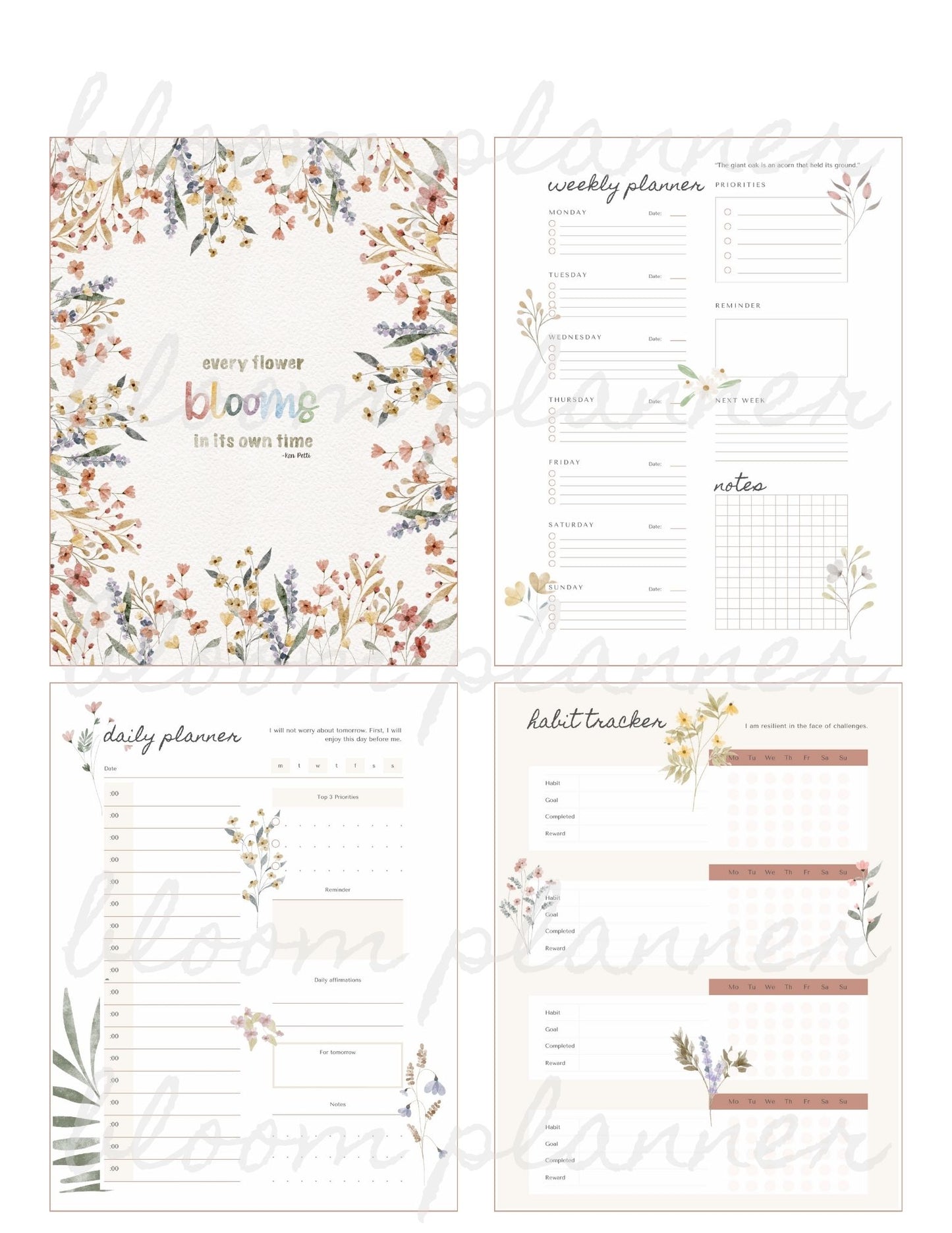 Bloom Planner